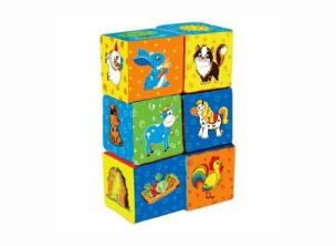 Miękkie kostki - zestaw klocków MC090601-02. Wydawca: Aston Active. Multiszop.pl Opakowanie Miękkie kostki - zestaw klocków MC090601-02