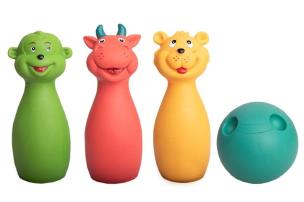 Miękkie kręgle. Wydawca: Hencz Toys. Multiszop.pl Opakowanie Miękkie kręgle