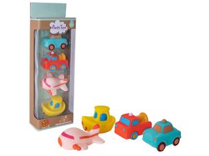 Okładka książki Miękkie pojazdy do kąpieli - 4pak