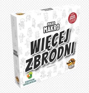 Mikro Makro: Więcej zbrodni. Wydawca: Lucky Duck Games Polska. Multiszop.pl Opakowanie Mikro Makro: Więcej zbrodni