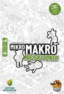 MikroMakro: Miejski poker. Wydawca: Lucky Duck Games Polska. Multiszop.pl Opakowanie MikroMakro: Miejski poker