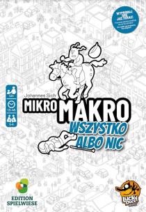 MikroMakro: Wszystko albo nic. Wydawca: Lucky Duck Games Polska. Multiszop.pl Opakowanie MikroMakro: Wszystko albo nic
