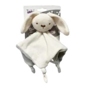 Opakowanie Miluś królik biały 25cm
