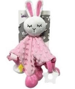 Opakowanie Miluś różowy zając 25cm