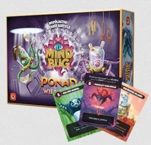 Mindbug: Ponad Wieczność PORTAL. Wydawca: Portal Games. Multiszop.pl Opakowanie Mindbug: Ponad Wieczność PORTAL