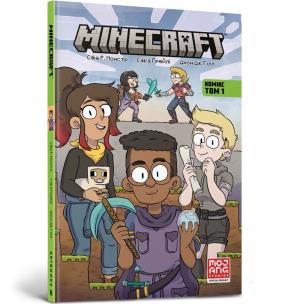 MINECRAFT Comics. Odcinek 1 wersja ukraińska. Autor: Monstr Sfe R.. Multiszop.pl Okładka książki MINECRAFT Comics. Odcinek 1 wersja ukraińska