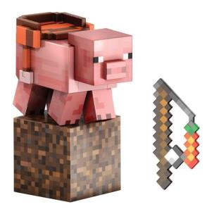 Minecraft Diamentowy Poziom Świnia Figurka. Wydawca: Mattel. Multiszop.pl Opakowanie Minecraft Diamentowy Poziom Świnia Figurka