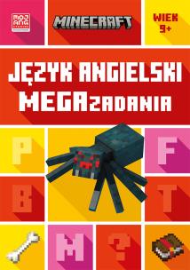 Minecraft. Język angielski. Megazadania 9+. Autor:   Praca zbiorowa. Multiszop.pl Okładka książki Minecraft. Język angielski. Megazadania 9+