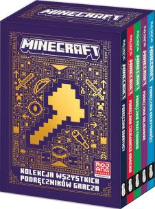 Minecraft. Kolekcja wszystkich podręczników gracza. Autor:   Praca zbiorowa. Multiszop.pl Okładka książki Minecraft. Kolekcja wszystkich podręczników gracza