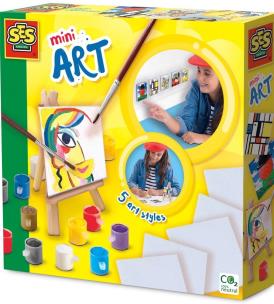 Mini Art - mini obrazy na sztaludze. Wydawca: SES NL. Multiszop.pl Opakowanie Mini Art - mini obrazy na sztaludze