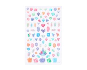 Opakowanie Mini Naklejki Itsy Bitsy Brokatowe Klejnoty