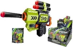 Mini pistolet na piankowe naboje. Wydawca: Artyk. Multiszop.pl Opakowanie Mini pistolet na piankowe naboje