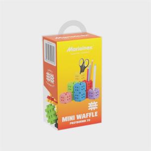 Mini Waffle 70 elementów Przybornik techniczny. Wydawca: MARIOINEX. Multiszop.pl Opakowanie Mini Waffle 70 elementów Przybornik techniczny