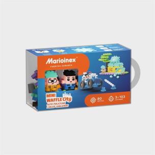 Opakowanie Mini Waffle Auto policyjne + sklep jubilerski