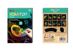 Opakowanie Mini wydrapywanki zwierzęta