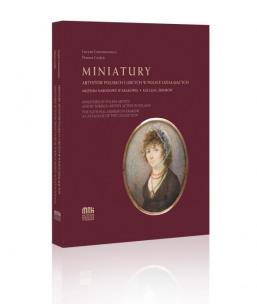 Miniatury artystów polskich i obcych w Polsce... Autor: Lucyna Lencznarowicz, Danuta Godyń. Multiszop.pl Okładka książki Miniatury artystów polskich i obcych w Polsce..