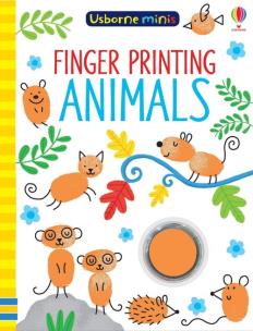 Okładka książki MINIS FINGER PRINTING ANIMALS
