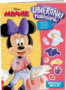 Okładka książki Minnie. Ubieranki, Naklejanki