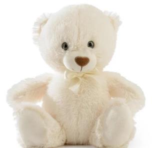 Miś biały 30cm. Wydawca: Daffi. Multiszop.pl Opakowanie Miś biały 30cm