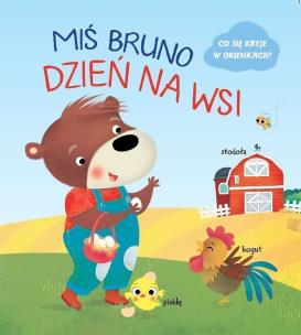 Okładka książki Miś Bruno. Dzień na wsi