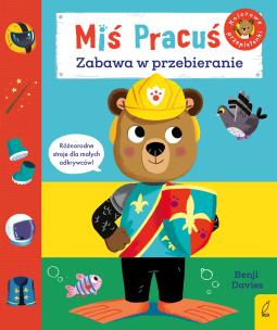 Okładka książki Miś Pracuś Zabawa w przebieranie