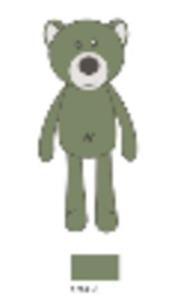 Miś Tulimy zielony 19cm. Wydawca: Balibazoo. Multiszop.pl Opakowanie Miś Tulimy zielony 19cm