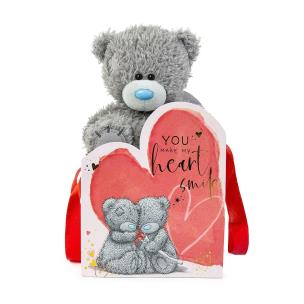 Opakowanie Miś w torebce - You Make My heart Smile 13cm