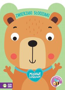 Misiowe łamigłówki. Zwierzaki słodziaki. Autor: Opracowanie zbiorowe. Multiszop.pl Okładka książki Misiowe łamigłówki. Zwierzaki słodziaki