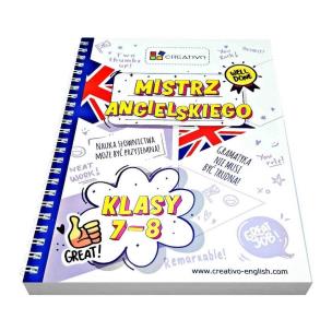 Okładka książki Mistrz angielskiego - kurs dla uczniów klas 7-8