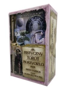 Mistyczny Tarot Marzyciela (książka + karty). Autor: Barbara Moore. Multiszop.pl Okładka książki Mistyczny Tarot Marzyciela (książka + karty)