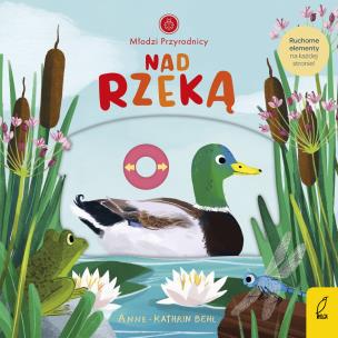 Okładka książki Młodzi przyrodnicy. Nad rzeką