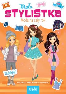 Okładka książki Moda na cały rok. Mała stylistka