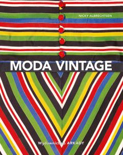 Moda Vintage. Autor: Albrechtsen Nicky. Multiszop.pl Okładka książki Moda Vintage