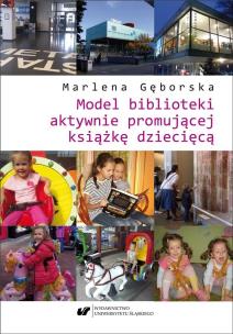 Okładka książki Model biblioteki aktywnie promującej książkę...