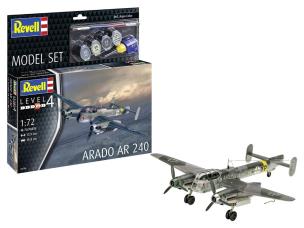 Model Set. Arado Ar 240. Wydawca: Revell. Multiszop.pl Opakowanie Model Set. Arado Ar 240