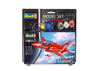 Model Set BAe Hawk T.1 Red Arrows. Wydawca: Revell. Multiszop.pl Opakowanie Model Set BAe Hawk T.1 Red Arrows