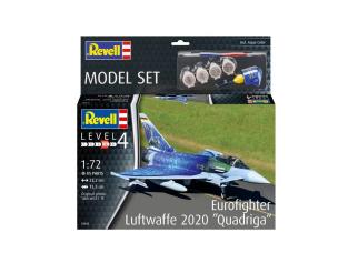 Model set Eurofighter Luftwaffe 2020 ''Quadriga. Wydawca: Revell. Multiszop.pl Opakowanie Model set Eurofighter Luftwaffe 2020 ''Quadriga