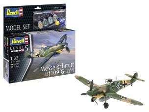Model Set Messerschmitt Bf 109 G-2/4. Wydawca: Revell. Multiszop.pl Opakowanie Model Set Messerschmitt Bf 109 G-2/4