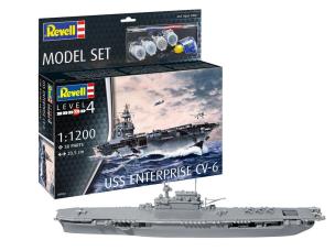 Model Set USS Enterprise CV-6. Wydawca: Revell. Multiszop.pl Opakowanie Model Set USS Enterprise CV-6