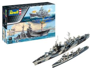 Modele okrętów USS Fletcher i USS Indianapolis. Wydawca: Revell. Multiszop.pl Opakowanie Modele okrętów USS Fletcher i USS Indianapolis
