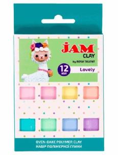 Modelina polimerowa Lovely 12x20g. Wydawca: Rosa. Multiszop.pl Opakowanie Modelina polimerowa Lovely 12x20g