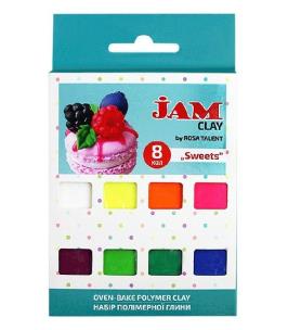 Modelina polimerowa Sweets 8x20g. Wydawca: Rosa. Multiszop.pl Opakowanie Modelina polimerowa Sweets 8x20g