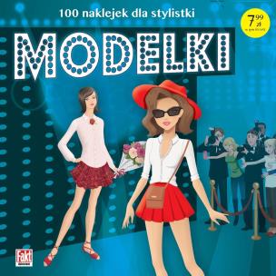 Okładka książki Modelki 100 naklejek dla stylistki