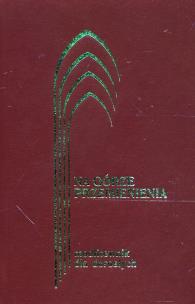Okładka książki Modlitewnik dla dorosłych Na górze przemienienia bordowy