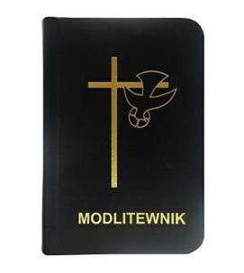 Okładka książki Modlitewnik mały złocony - czarny
