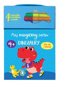 Okładka książki Mój magiczny zestaw. Dinozaury