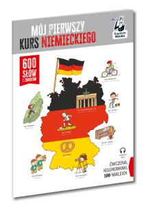 Okładka książki Mój pierwszy kurs niemieckiego. 600 słów i zwrotów. Kapitan Nauka