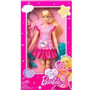 Opakowanie Moja Pierwsza Barbie Lalka + kotek HLL19 - Mat