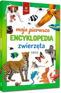 Okładka książki Moja pierwsza encyklopedia - zwierzęta