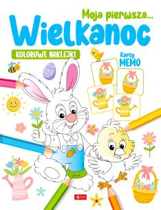Moja pierwsza Wielkanoc. Autor: Opracowanie zbiorowe. Multiszop.pl Okładka książki Moja pierwsza Wielkanoc